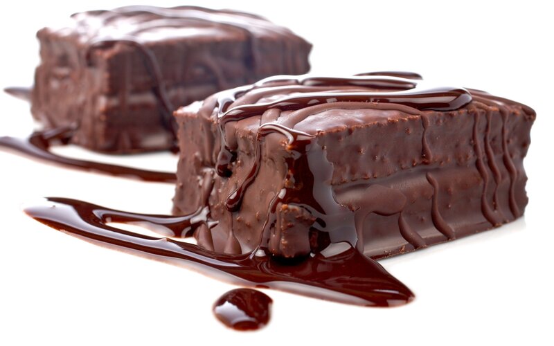 Chocolate Brownies — Brown, Appetizing