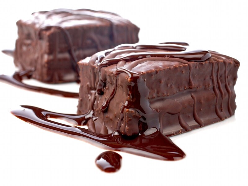 Chocolate Brownies — Brown, Indulgent, Photograph