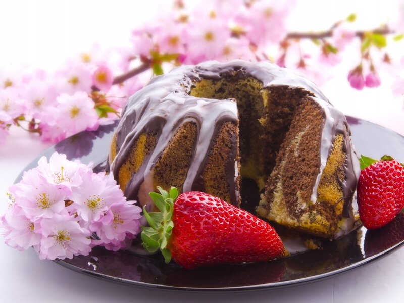 Chocolate Bundt Cake — Brown, Serene