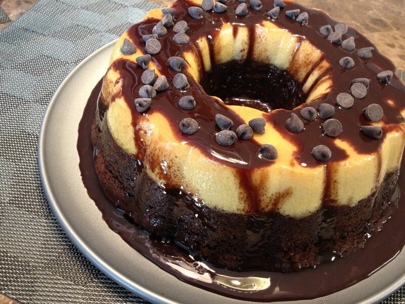 Chocolate Bundt Cake — Brown