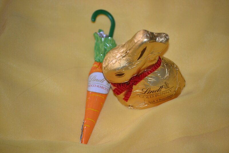 Chocolate Bunny and Carrot