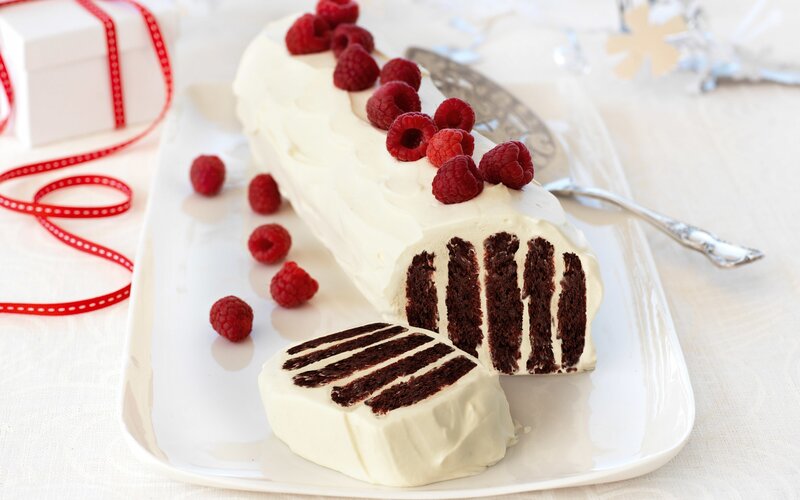 Chocolate Cake Log