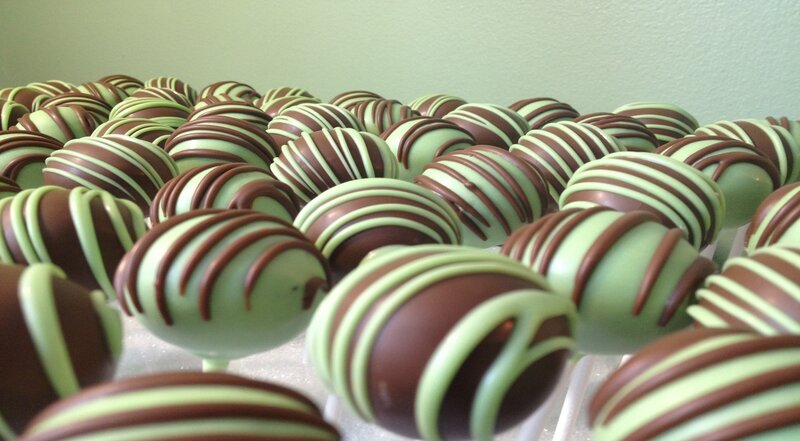 Chocolate Cake Pops — Brown, Calm