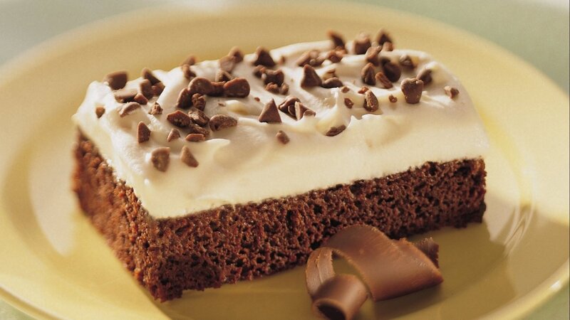 Chocolate Cake Slice — Brown, Appetizing, Photograph, Whipped Cream