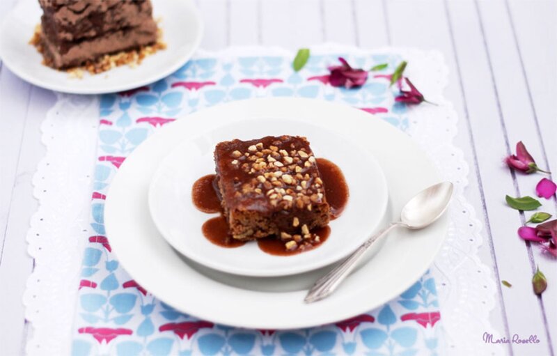 Chocolate Cake Slice — White