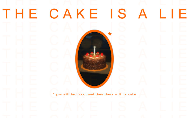 Chocolate Cake with Candles — Orange