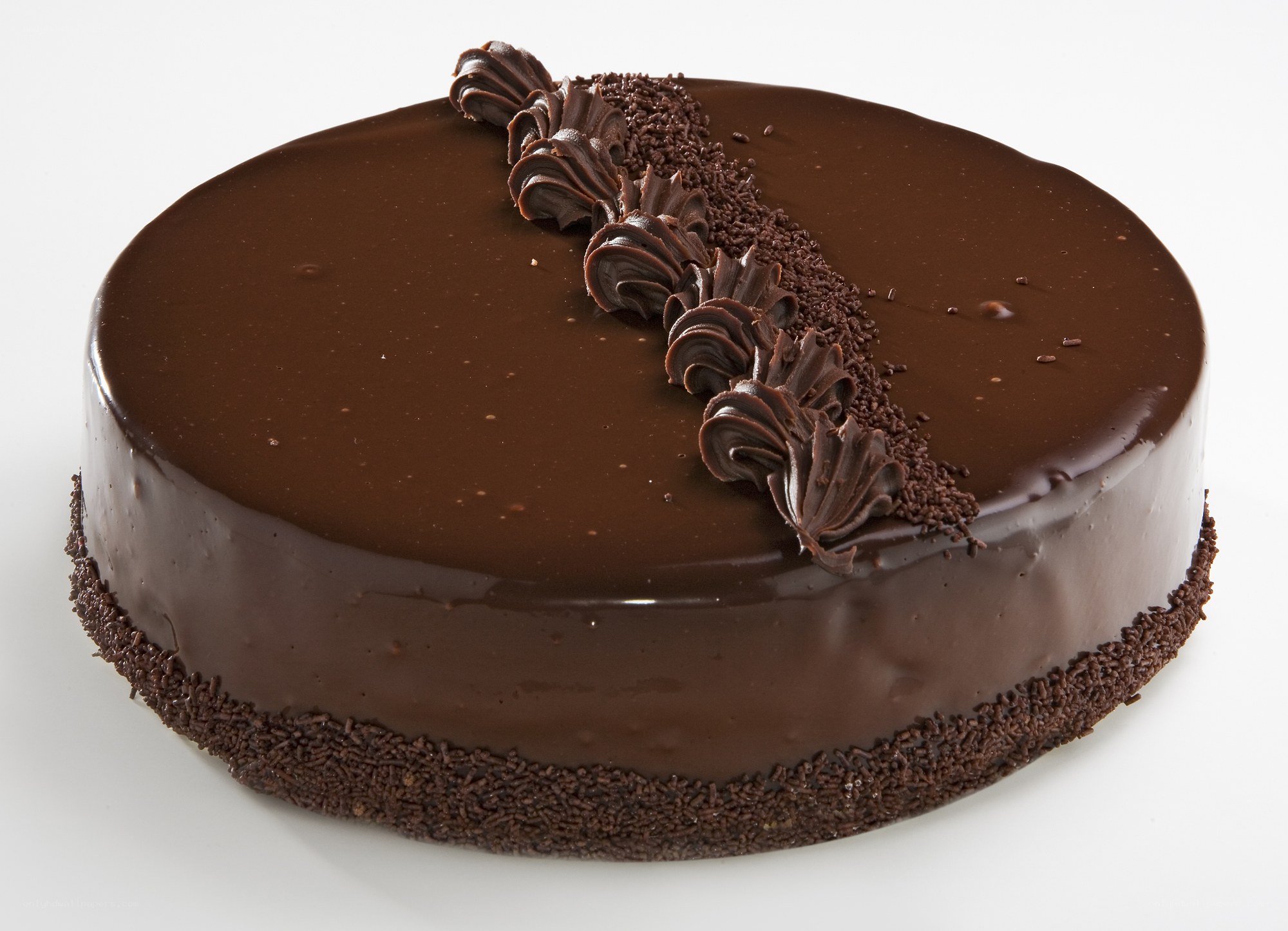 chocolate cake with ganache