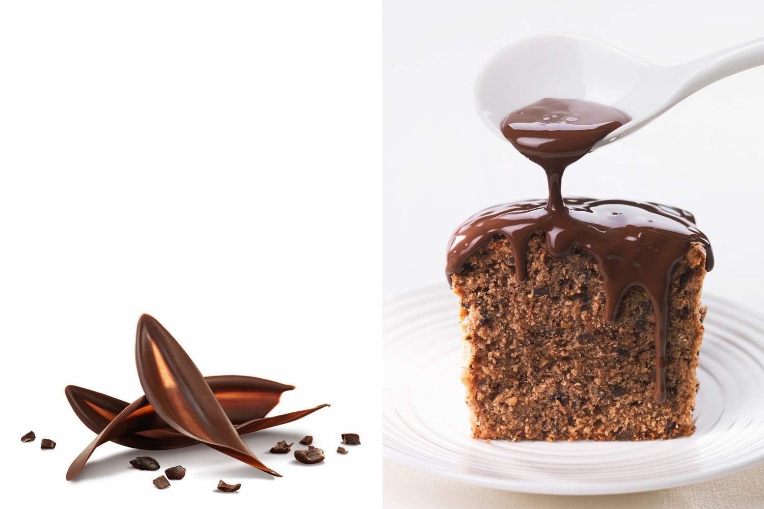 Chocolate cake with ganache