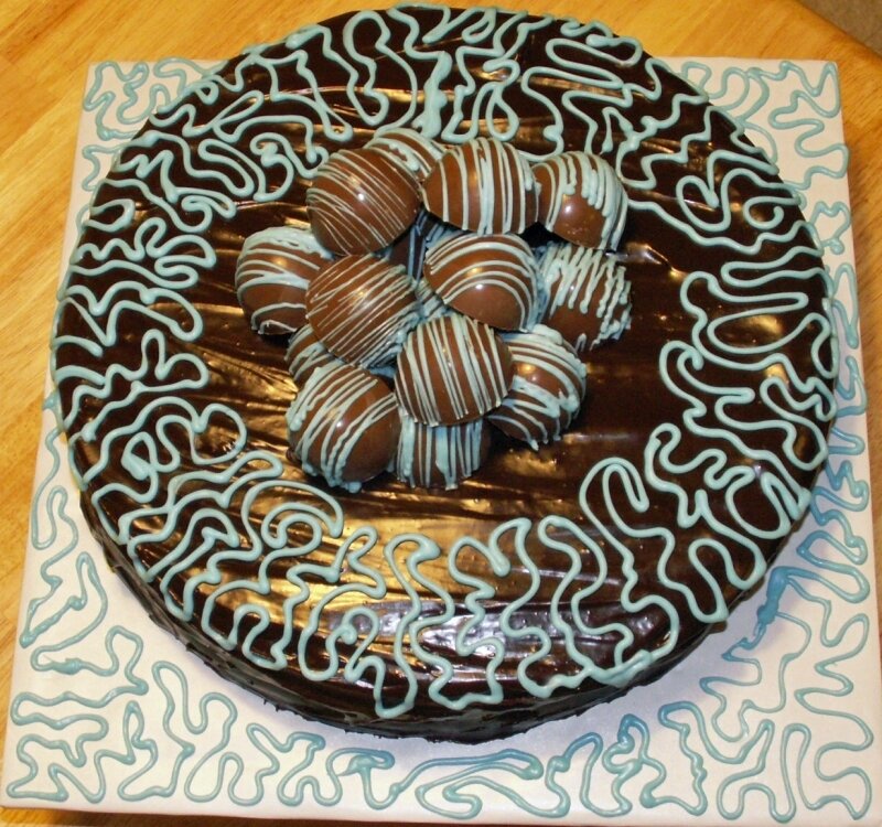 Chocolate Cake with Truffles
