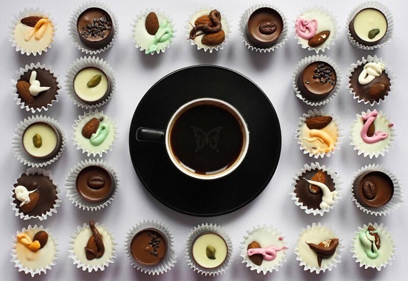 Chocolate Candies and Coffee
