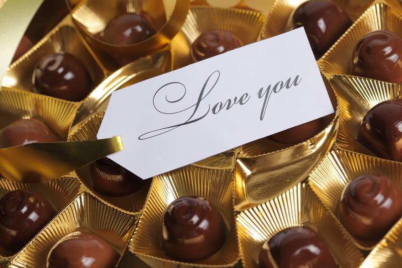 Chocolate Candies in Box