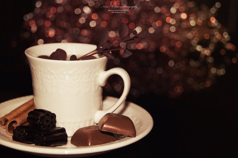 Chocolate Candies in Cup