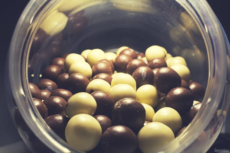 Chocolate Candies in Jar
