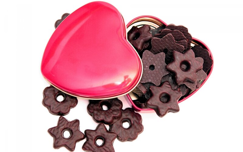 Chocolate Candies in Tin