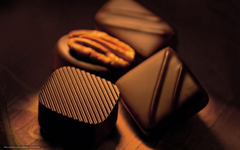 Chocolate Candies on Table