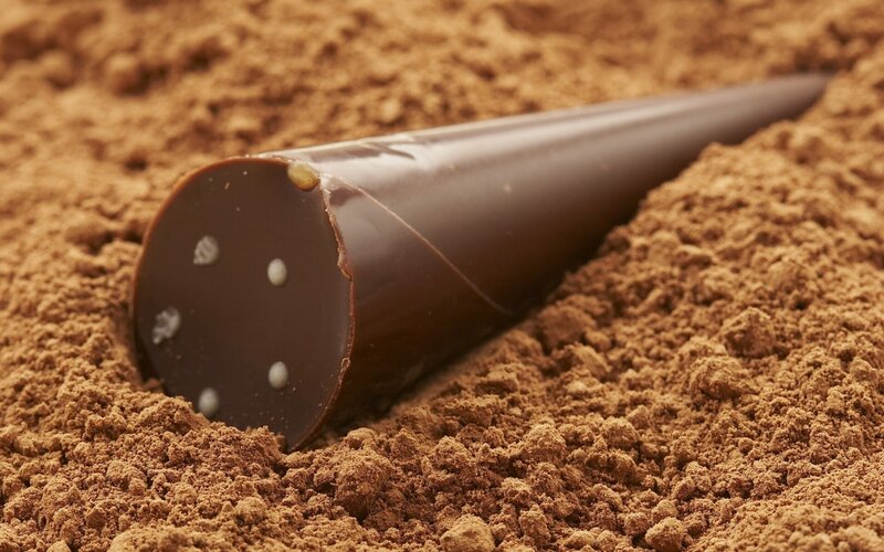 Chocolate Candy in Cocoa Powder