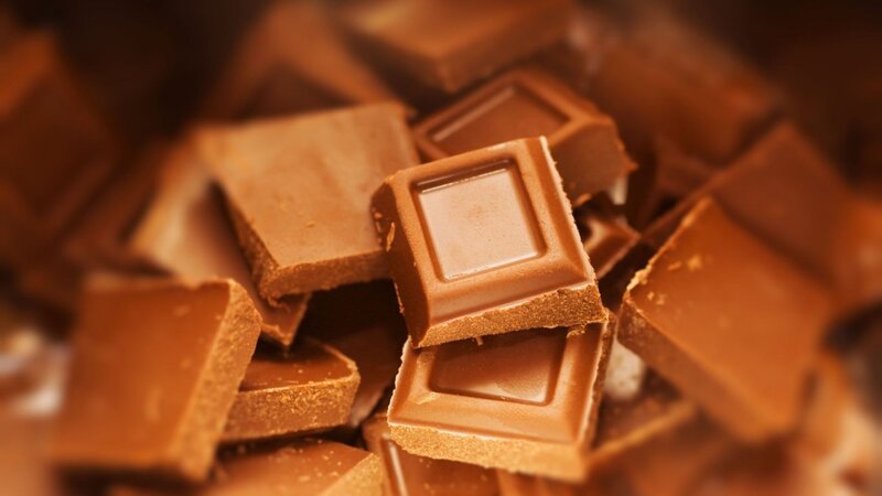 Chocolate Candy Pieces — Brown