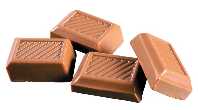 chocolate candy pieces