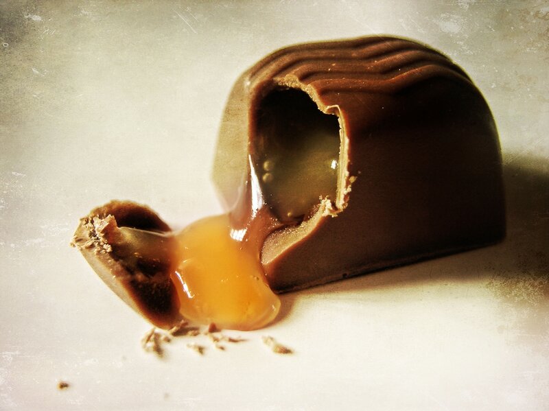 Chocolate Candy with Caramel