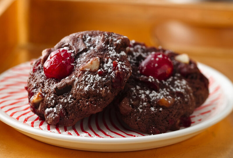 Chocolate Cherry Cookies