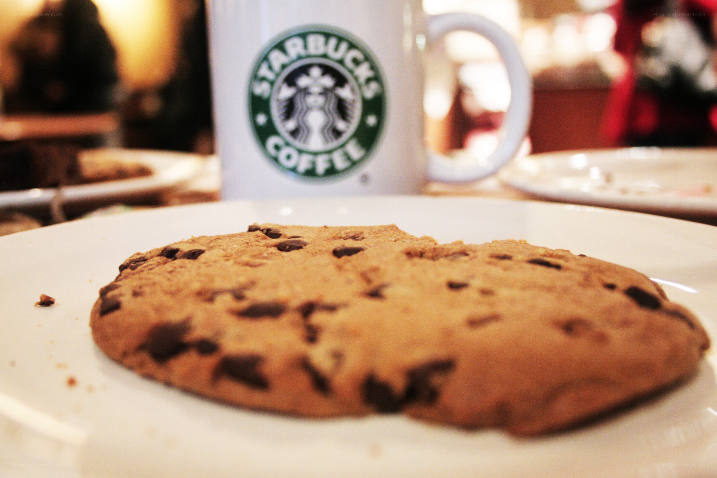 Chocolate chip cookie at Starbucks