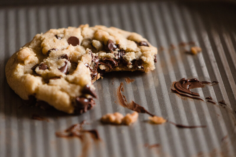 Chocolate Chip Cookie — Brown, Appetizing