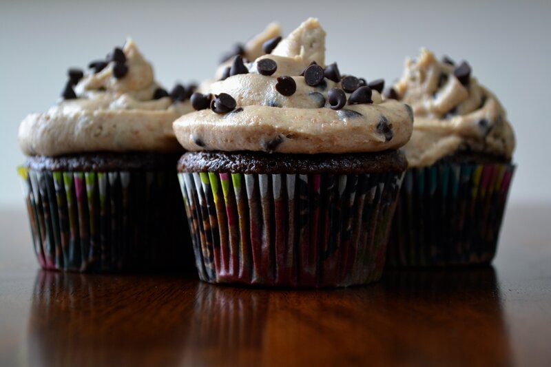 chocolate chip cupcakes