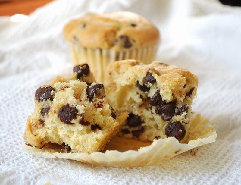 Chocolate Chip Muffin — Brown