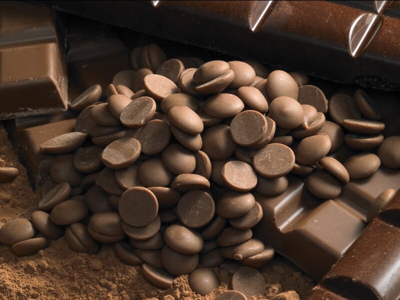 chocolate chips and bars