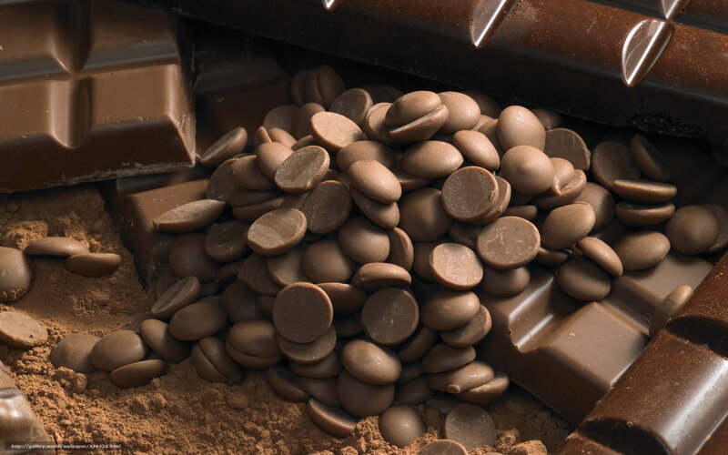 Chocolate Chips and Bars — Brown, Rich