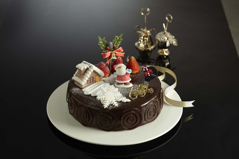 Chocolate Christmas Cake