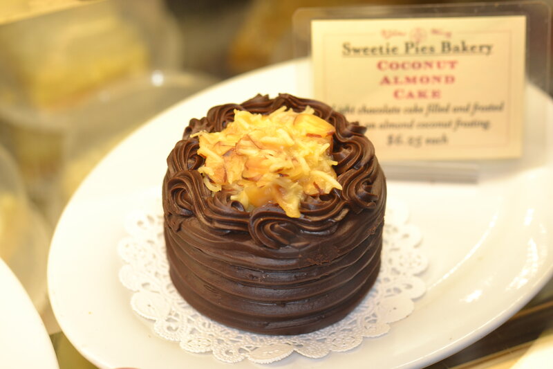 Chocolate Coconut Cake — Brown