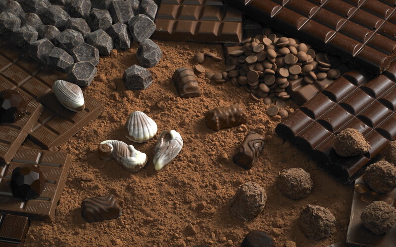 Chocolate Confections and Cocoa — Brown