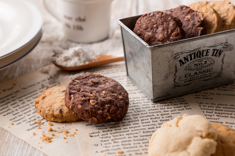 Chocolate Cookies in Tin