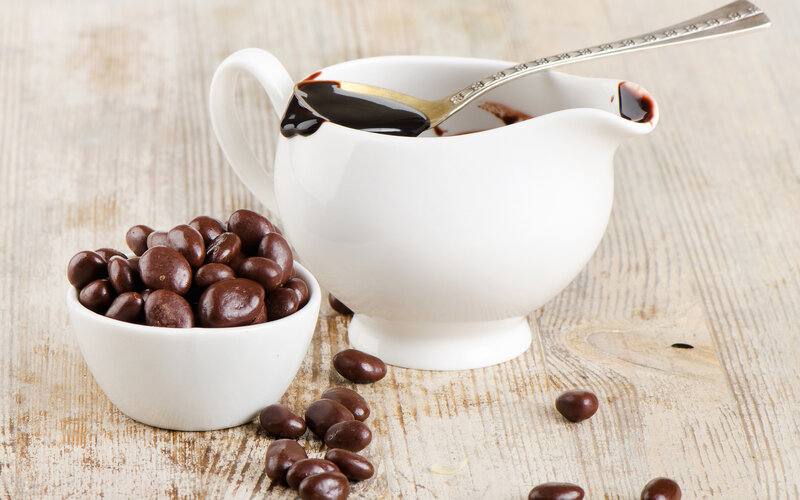 Chocolate-covered Candies — Brown