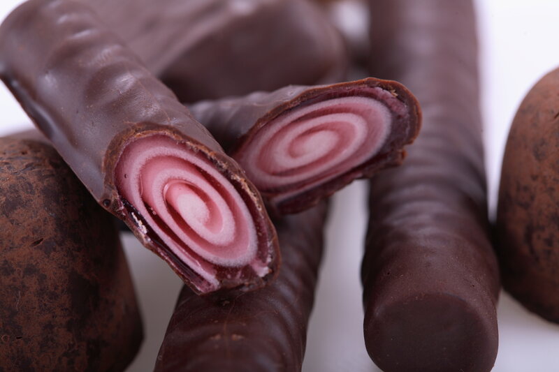 Chocolate-covered Candy Sticks