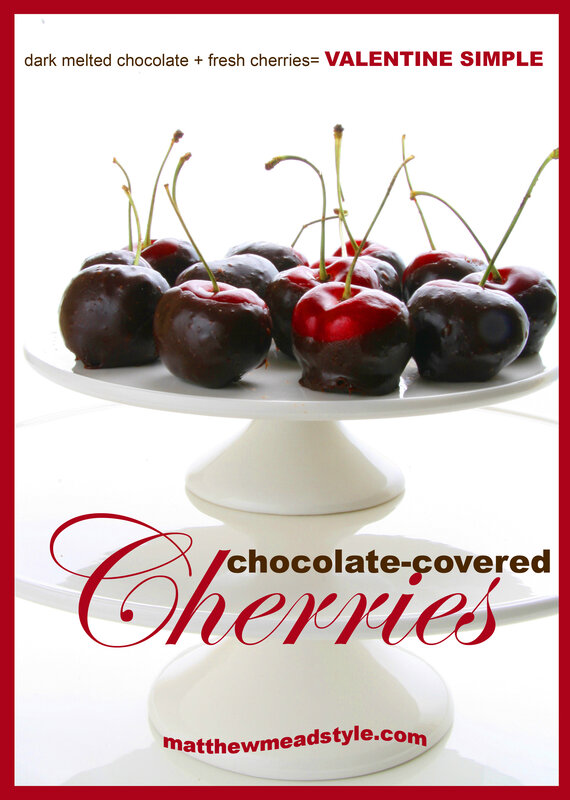 chocolate-covered cherries