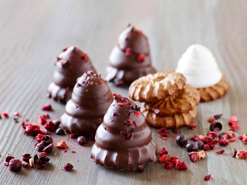 Chocolate-covered Desserts — Brown