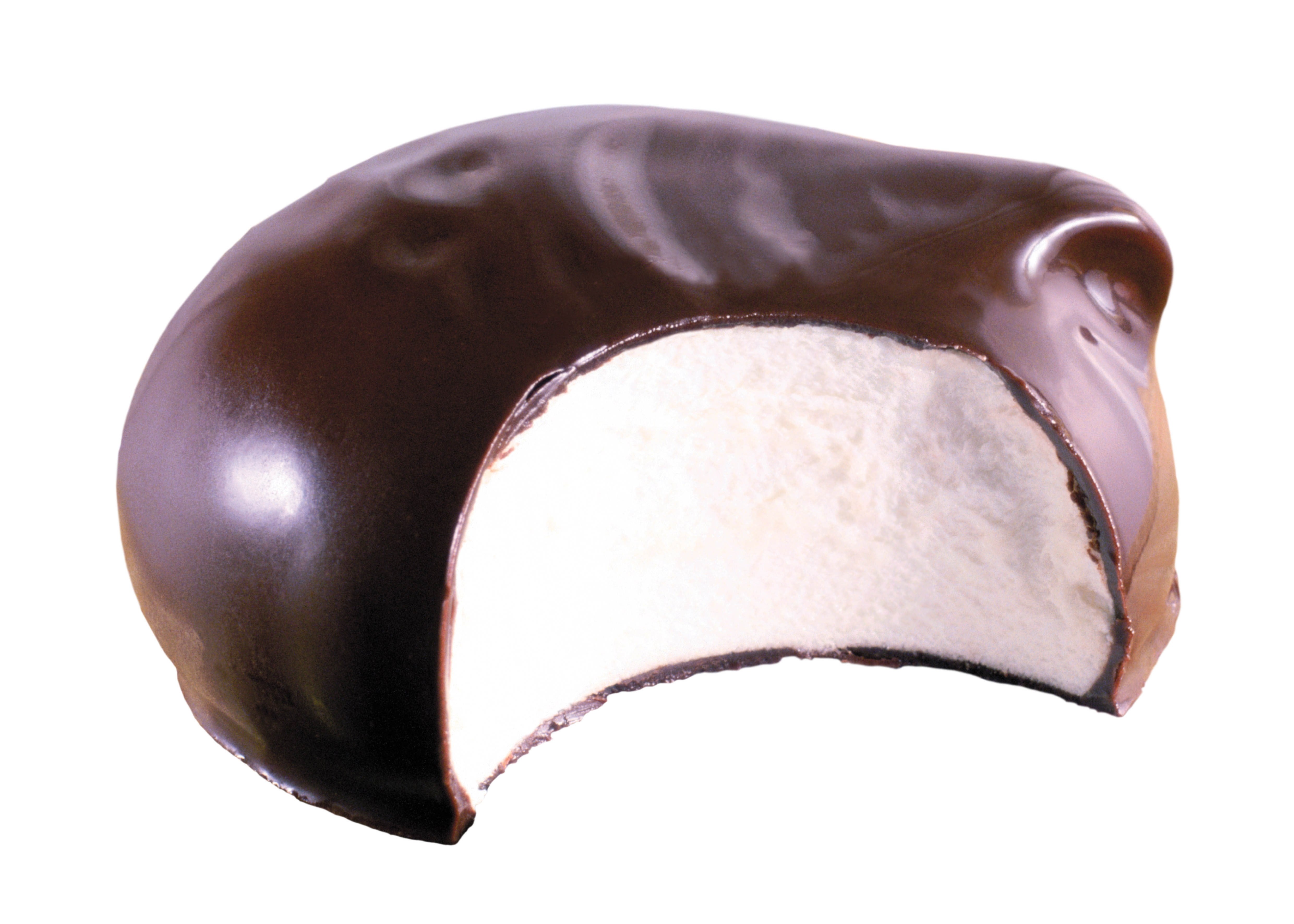 chocolate-covered marshmallow treat