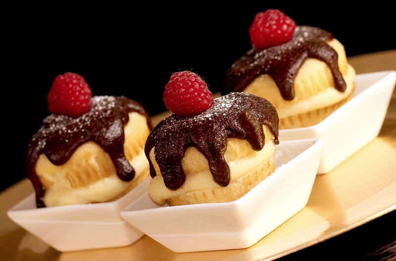 Chocolate-covered Pastries — Brown, Appetizing