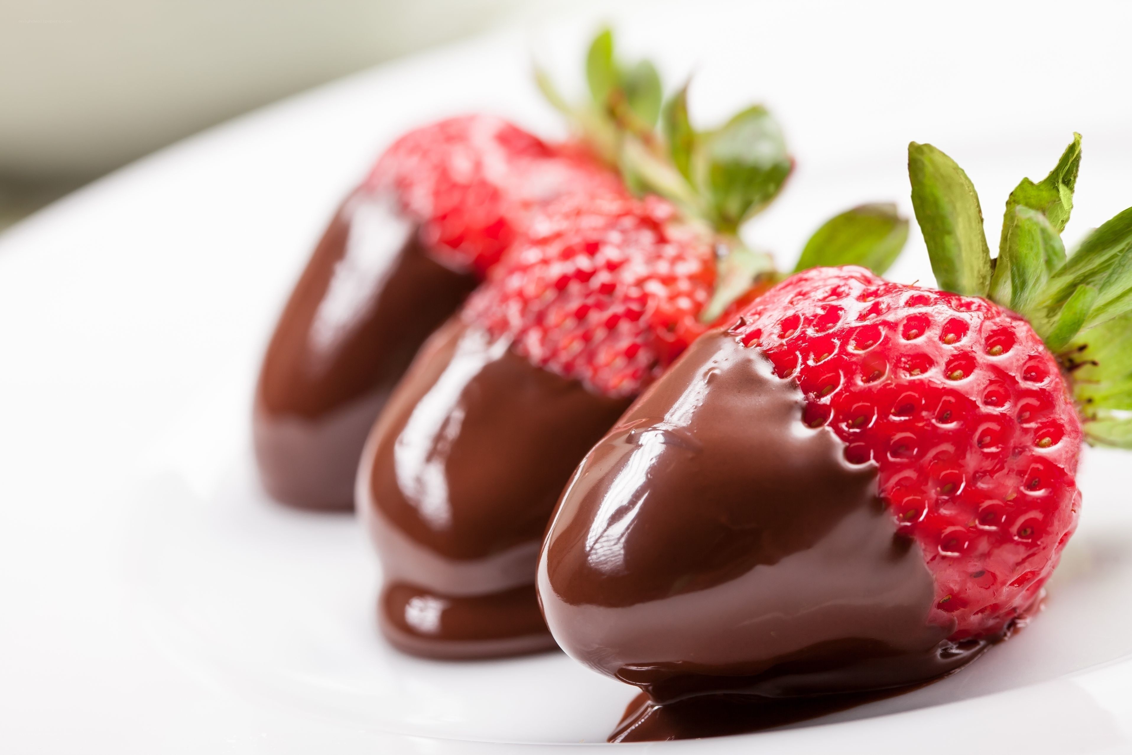 chocolate-covered strawberries