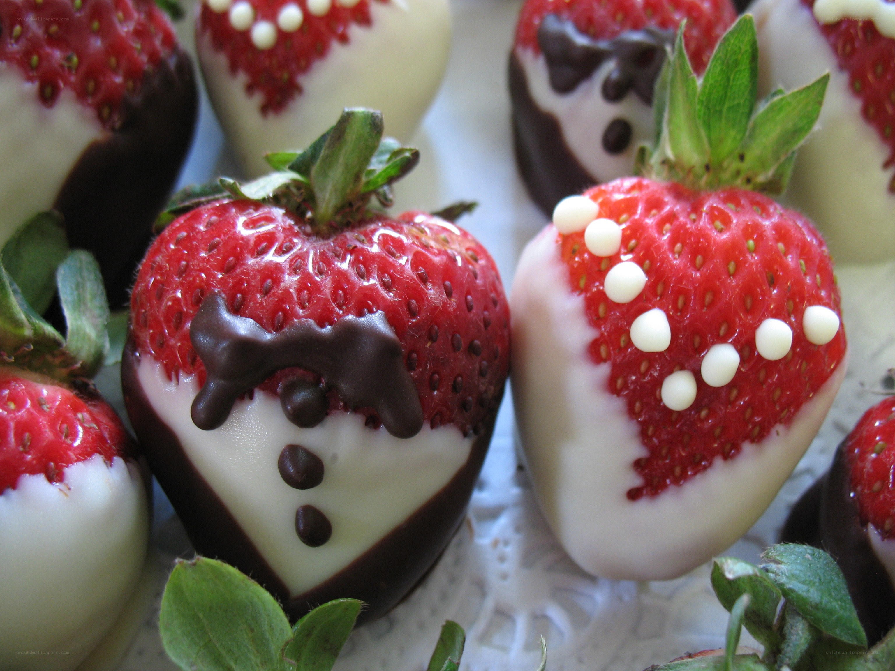 chocolate-covered strawberries