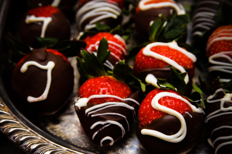 Chocolate-covered Strawberries — Red, Indulgent