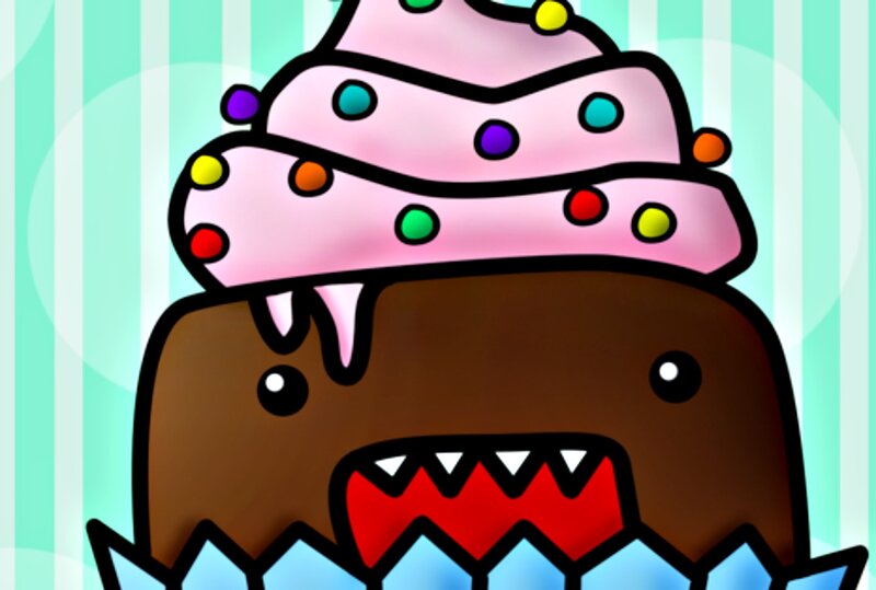 Chocolate Cupcake Monster