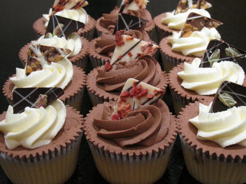 Chocolate Cupcakes — Brown, Indulgent