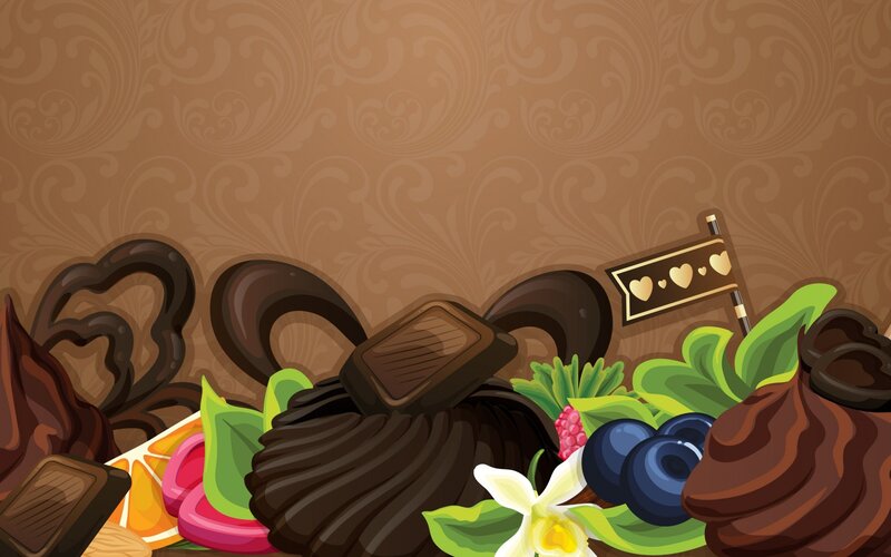 Chocolate Desserts and Berries