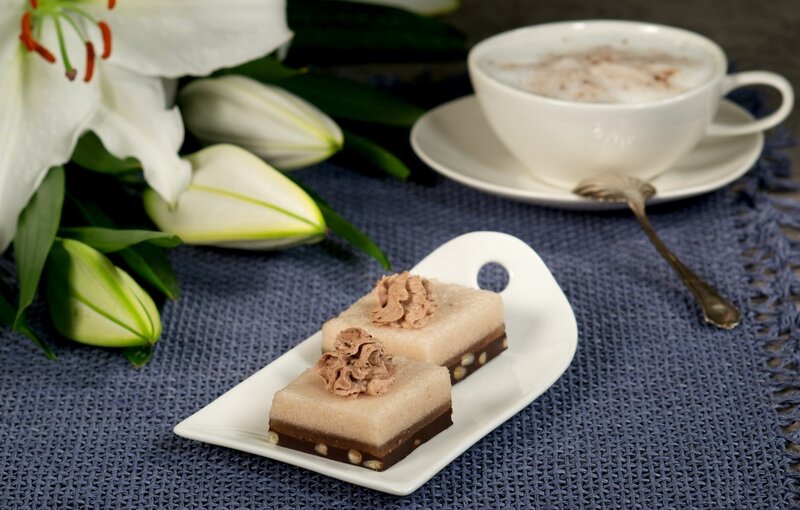 Chocolate Desserts on Plate