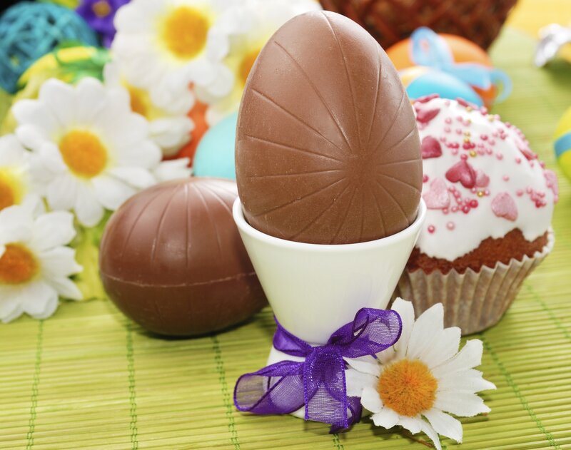 Chocolate Egg in Cup