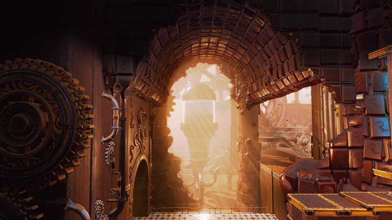 Chocolate Factory Interior
