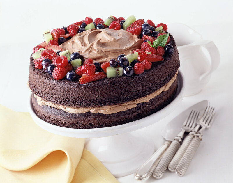chocolate fruit cake